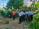 SISWA PRAMUKA SMA N 1 KUBUTAMBAHAN BELAJAR PROSES KOMPOSTING DI JAGARAGA