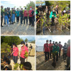 SINERGITAS DLH BULELENG - YAYASAN TEMANMU PEDULI BANGSA LAKUKAN RESTORASI MANGROVE DI DESA PEJARAKAN