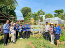 TIM BAPPENAS KUNJUNGI SSA TERKAIT URBAN FARMING