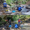 SINERGI UPTD LAB LH DAN KLHK: PENGAMBILAN SAMPEL AIR TIGA SUNGAI DI BULELENG