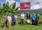 PEMASANGAN PAPAN PERINGATAN PELANGGARAN PEMANFAATAN TATA RUANG PADA LOKASI PENGAWASAN DI AREAL DANAU BUYAN