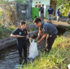 GOTONG ROYONG BERSIH SUNGAI DI DESA BUNGKULAN