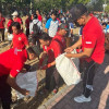 SINERGI WORLD CLEAN UP DAY DI DESA PATAS