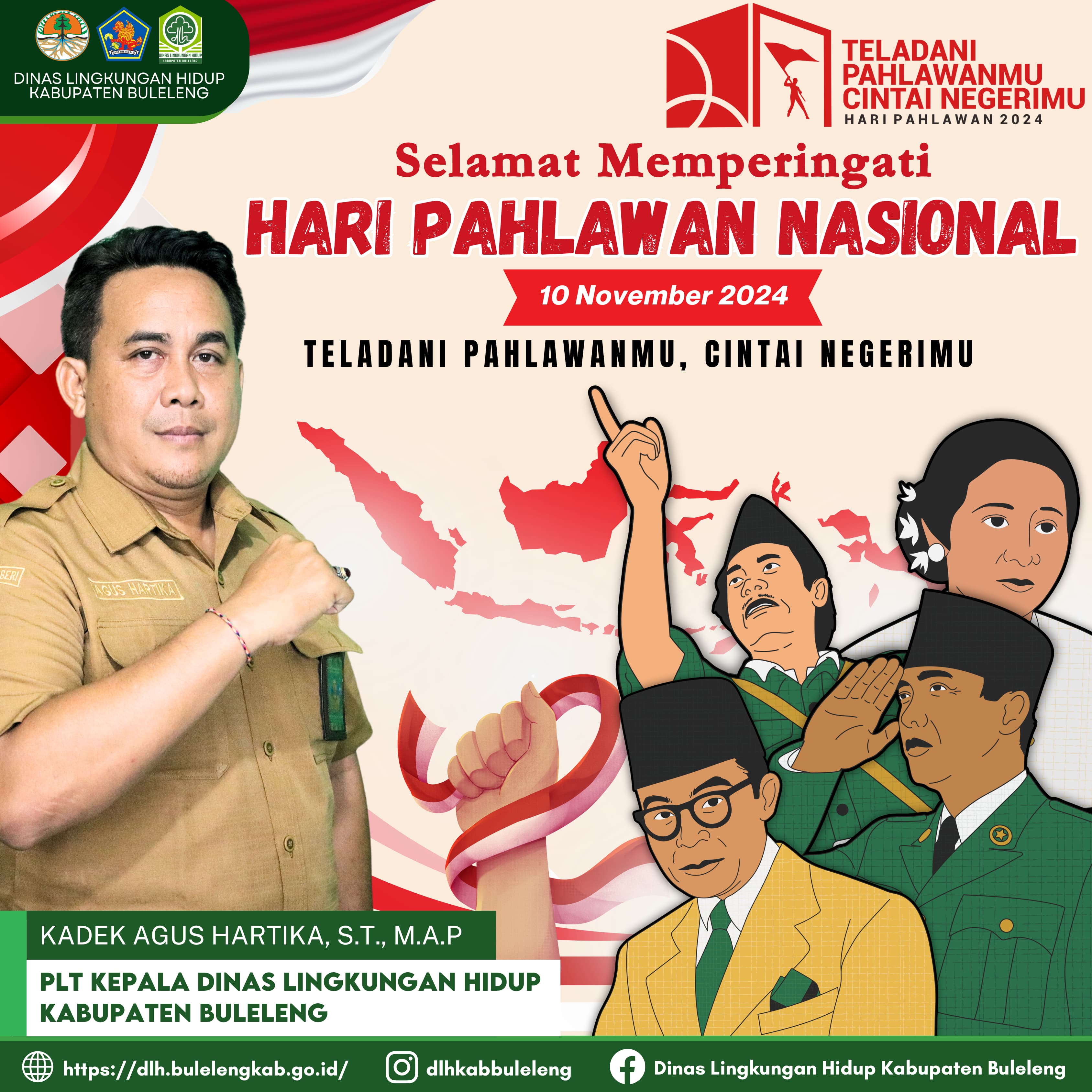 UCAPAN HARI PAHLAWAN NASIONAL