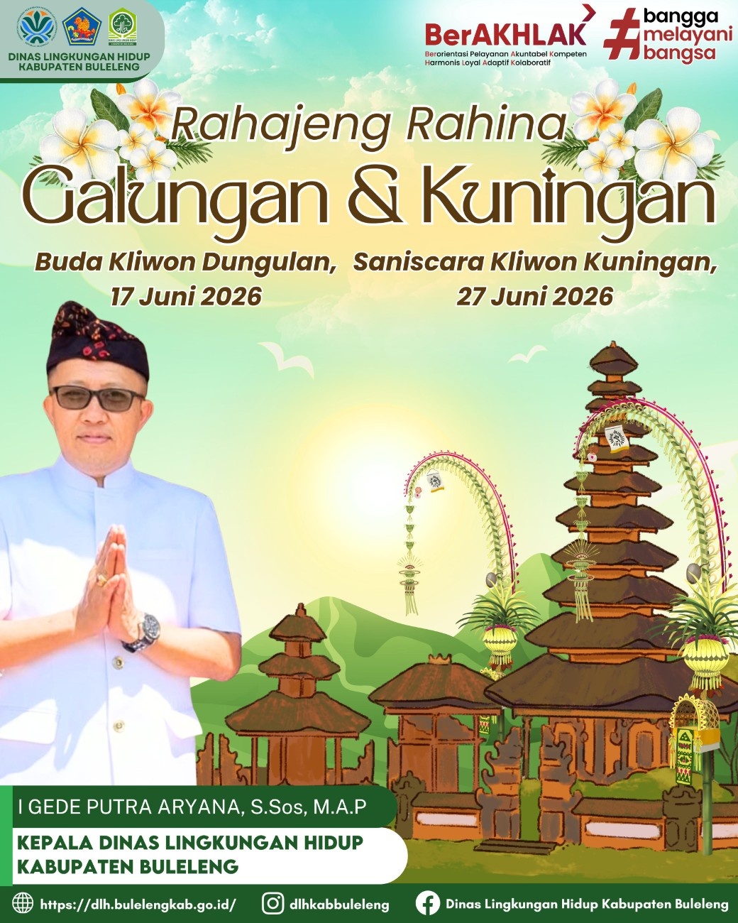 RAHAJENG NYANGGRA RAHINA GALUNGAN LAN KUNINGAN