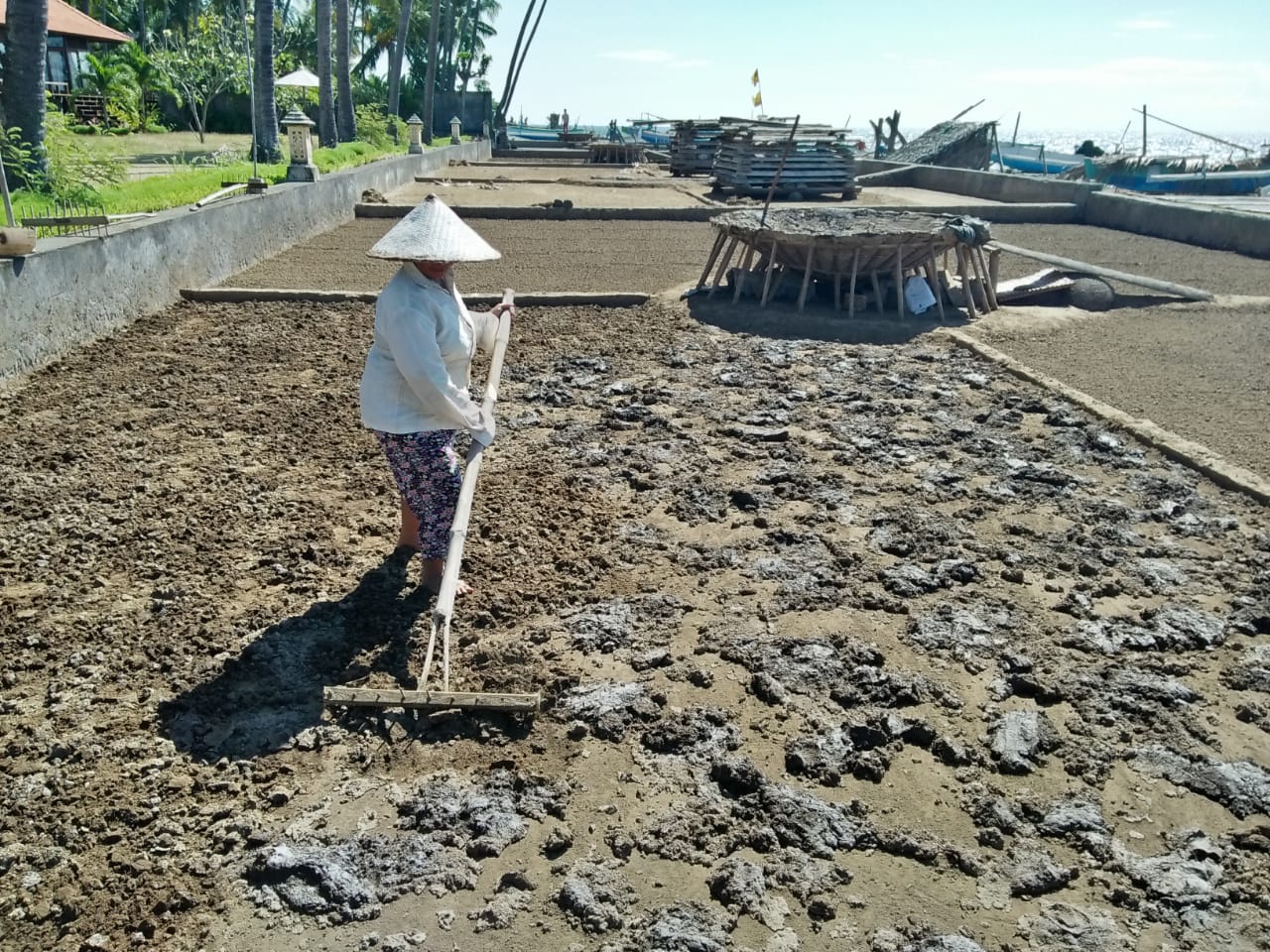 Monitoring Sarana Prasarana Lahan Produksi garam di KUGAR Sarining ...