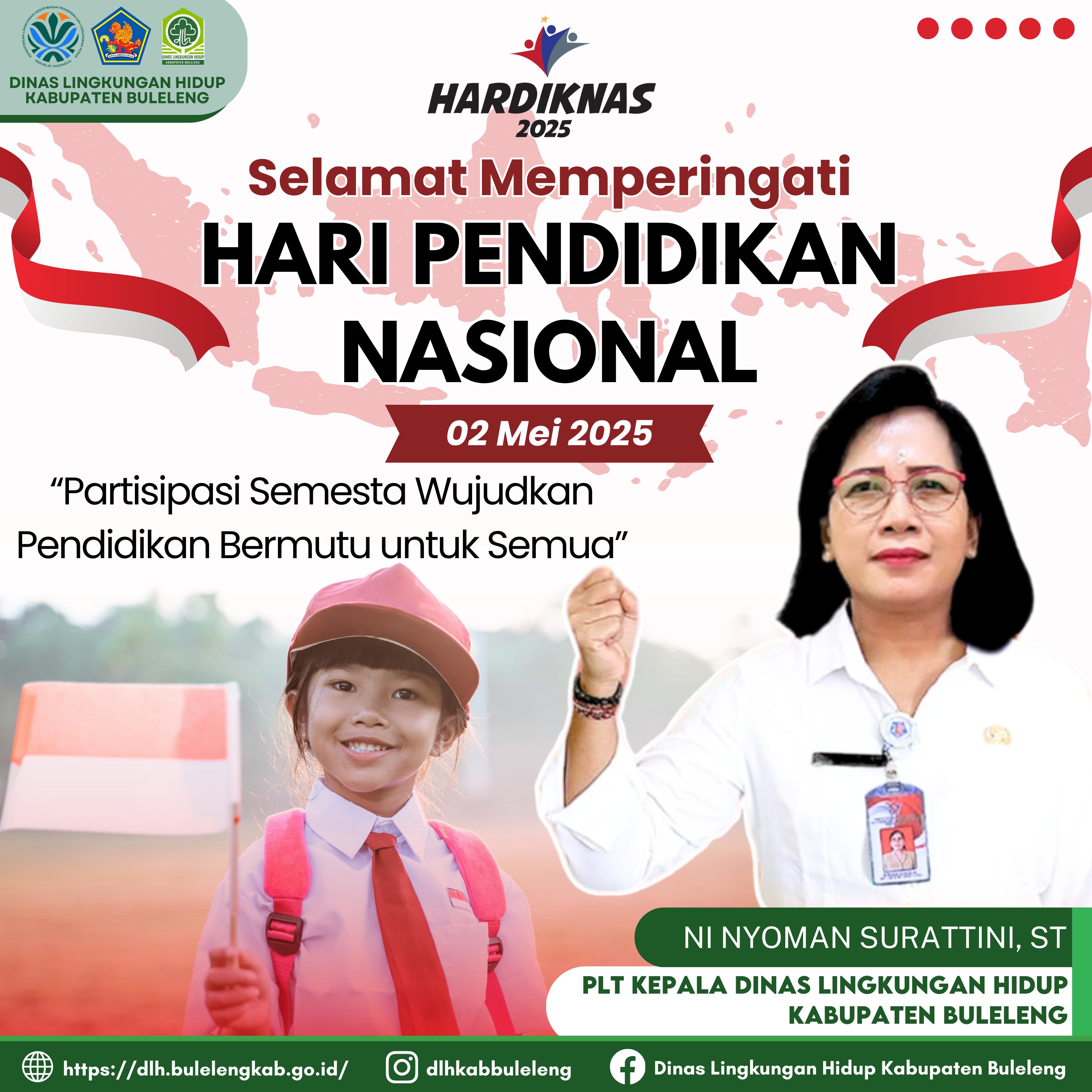 UCAPAN HARI PENDIDIKAN NASIONAL TAHUN 2025